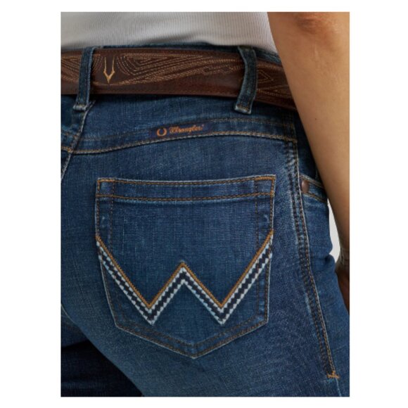Women's Wrangler® Ultimate Riding Jean Willow Mid-Rise Bootcut Western Rodeo - Picture 3 of 15